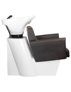 Bacia de shampooing Hamburgo marrom 2