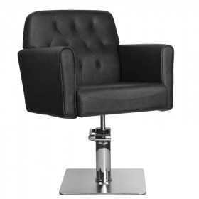 Fauteuil Coiffure 125405 FAUTEUIL DE COIFFURE HAMBURG NOIR