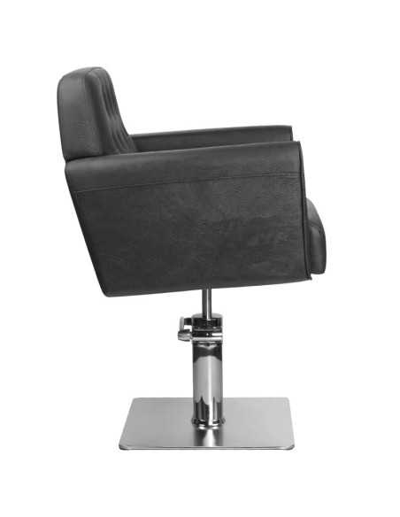 Fauteuil de coiffure hamburg noir 