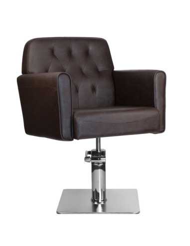 Bruine hamburg styling stoel 