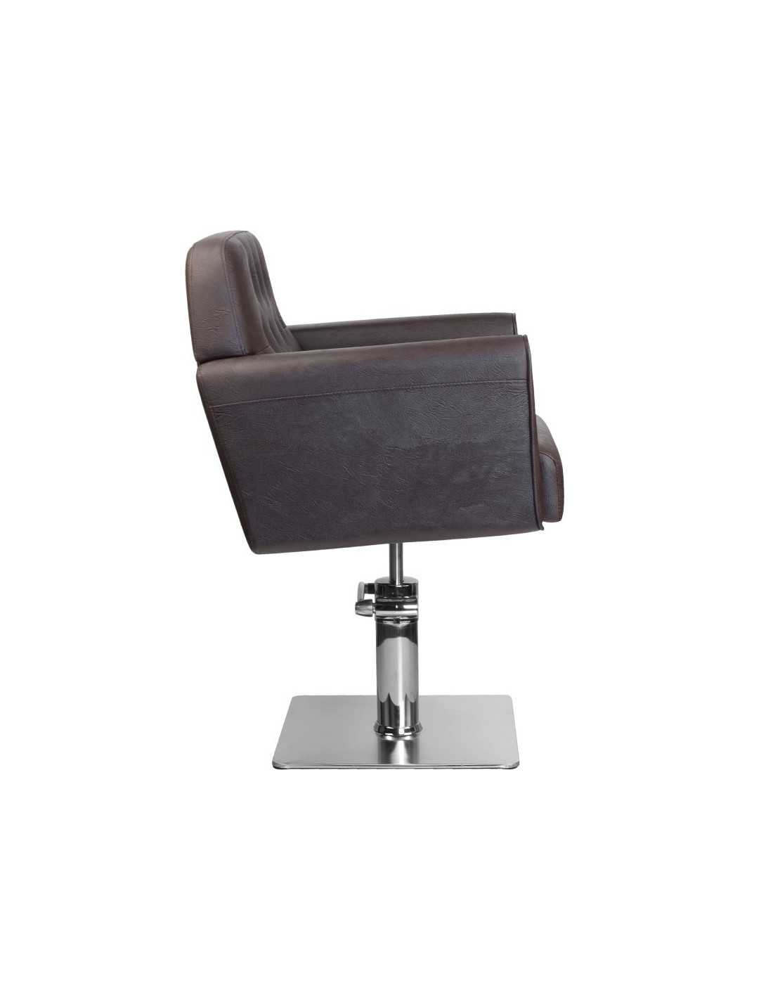 Bruine hamburg styling stoel 