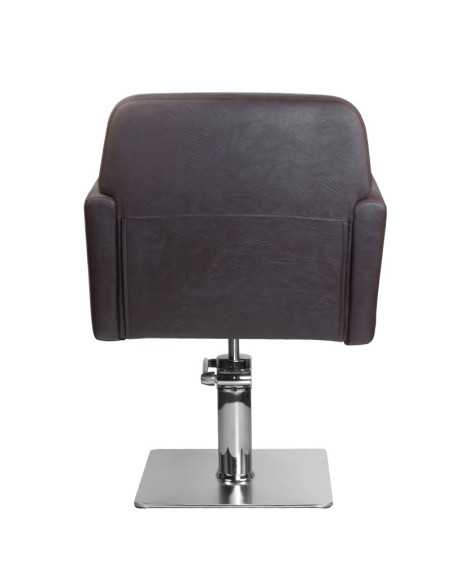 Fauteuil de coiffure hamburg marron {attributes}