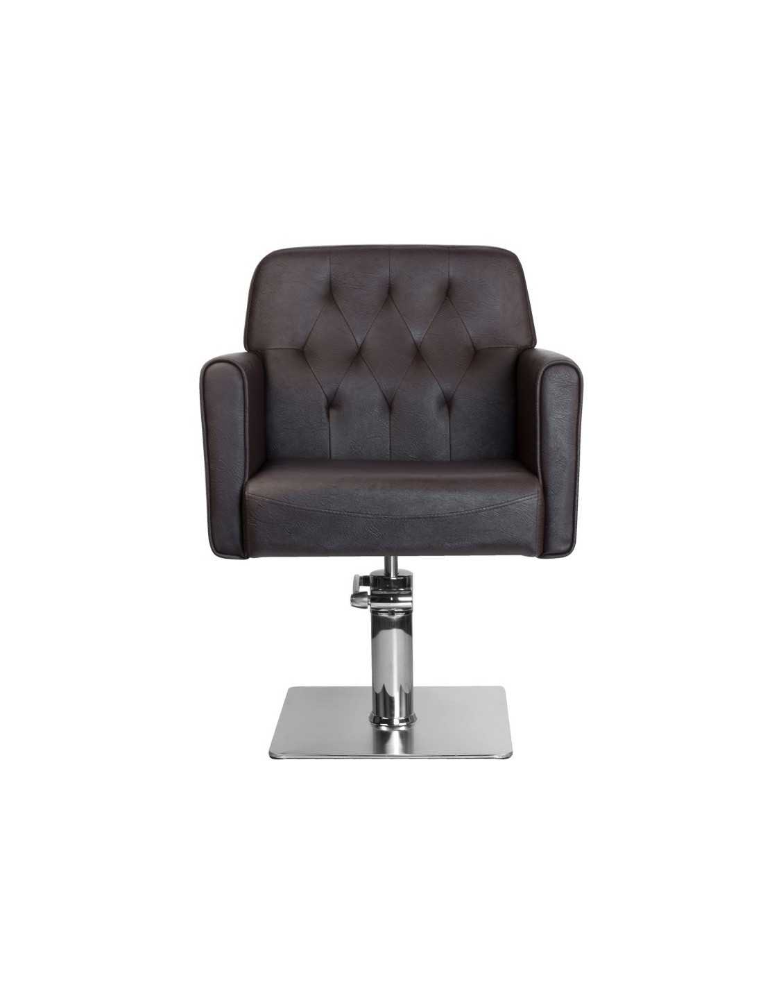 Bruine hamburg styling stoel 