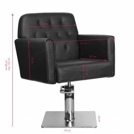 Brown hamburg styling chair 