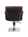 Brown hairdressing chair 