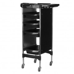 Coloring and storage hairdressing trolley-125868 