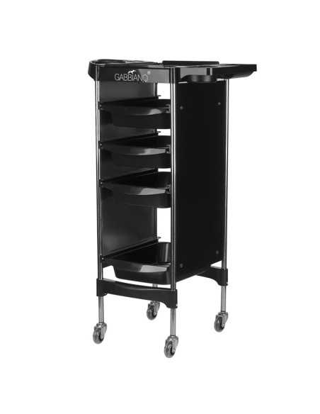 Coloring and storage hairdressing trolley-125868 