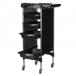 Coloring and storage hairdressing trolley-125868