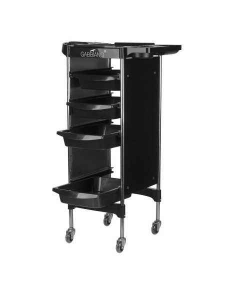 Coloring and storage hairdressing trolley-125868 