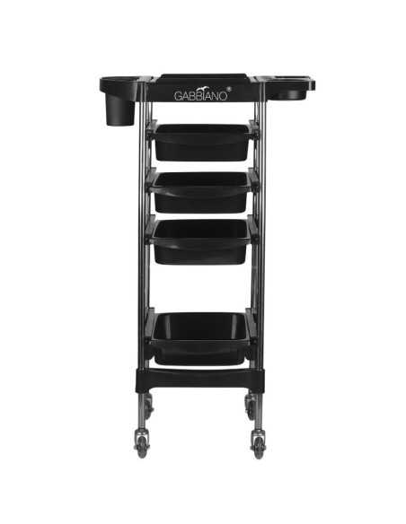 Coloring and storage hairdressing trolley-125868 
