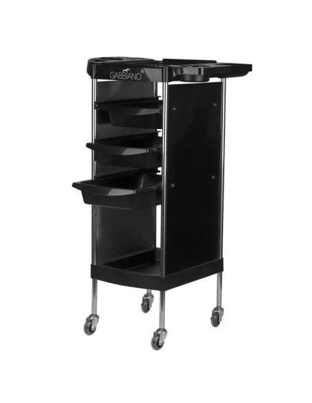 Coloring and storage hairdressing trolley-125869 