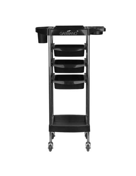 Coloring and storage hairdressing trolley-125869 