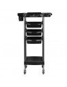 Coloring and storage hairdressing trolley-125869 