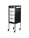 Coloring and storage hairdressing trolley-125874 