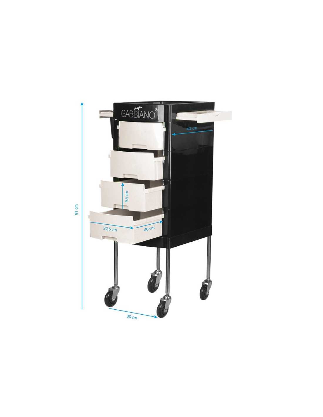 V30 hairdressing, coloring and storage trolley