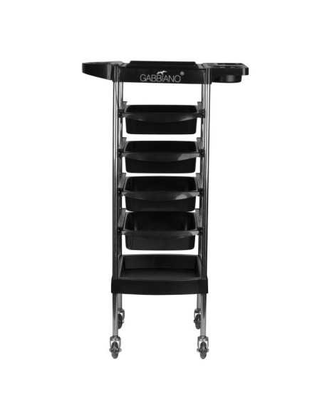 Coloring and storage hairdressing trolley-125882 