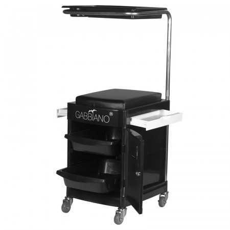 Associate Article 125887 POMOCNIK - TABORET DO PEDICURE 23 PLUS CZARNY