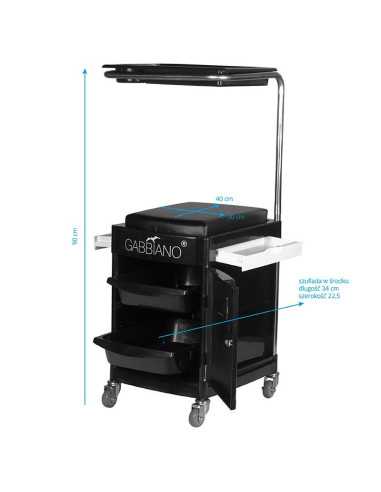 Tattoo stool with drawers 23