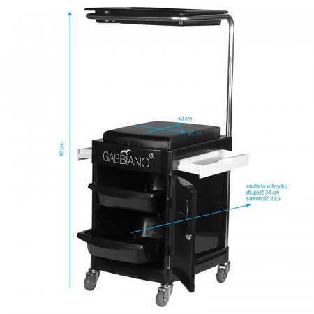 Articolo associato 125887 POMOCNIK - TABORET DO PEDICURE 23 PLUS CZARNY