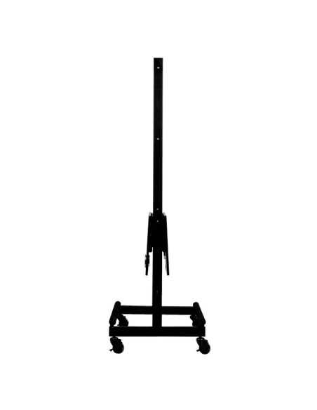 Coiffeuse console coiffure mobile double face noir 