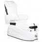 Witte as-122 pedicure spa stoel met massagefunctie