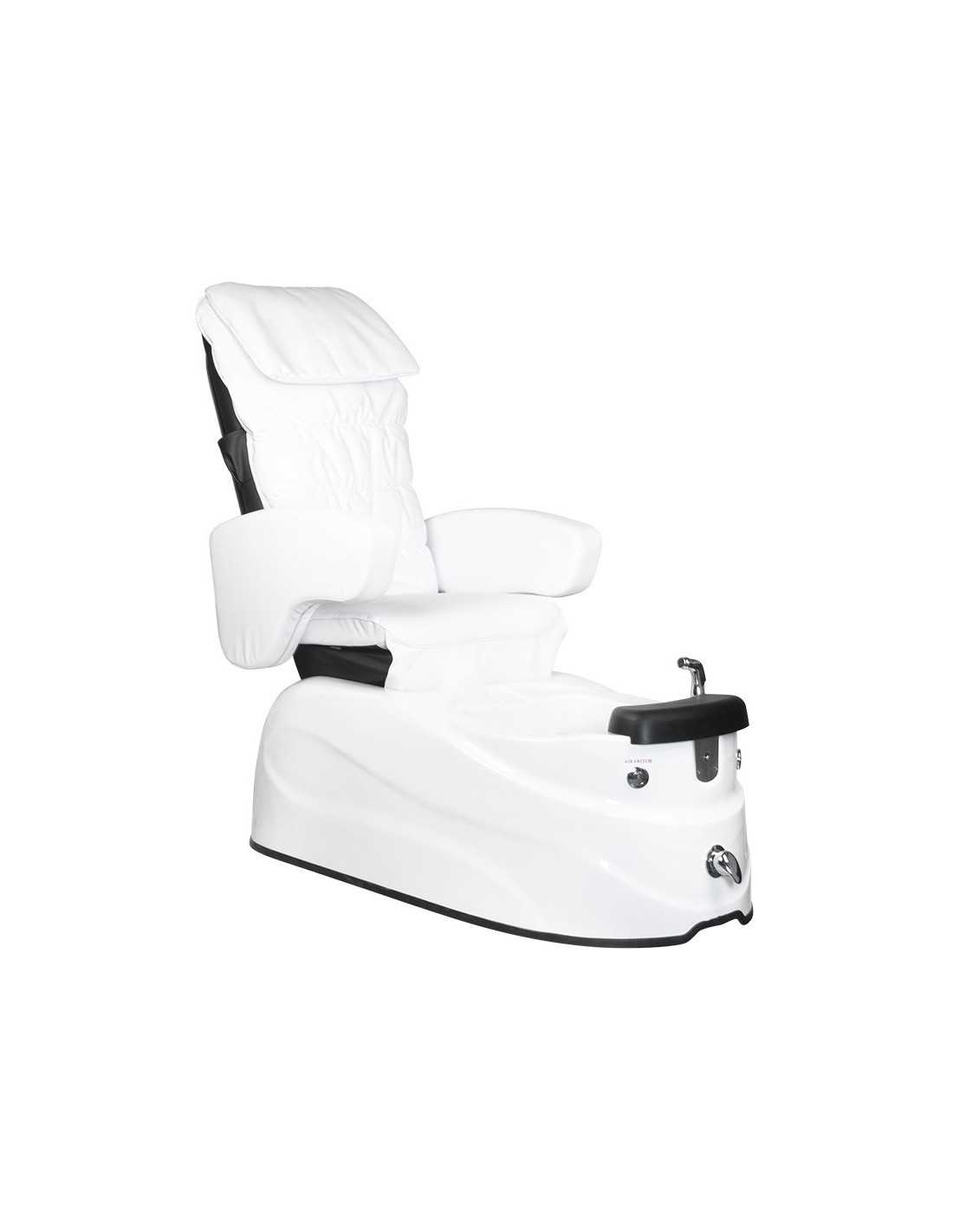 Massage Spa Pedicure Chair 126350 FOTEL PEDICURE SPA AS-122 WHITE Z FUNKCJĄ MASAŻU
