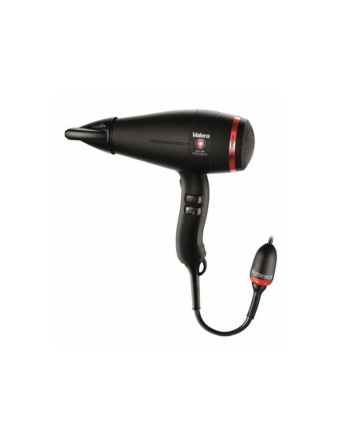 Valera MasterPro 3.2 Rotocord Black Flexible Hair Dryer