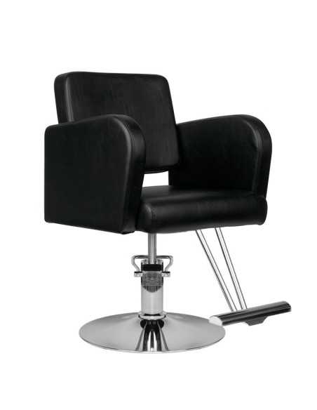 Fauteuil de coiffure raguse noir 