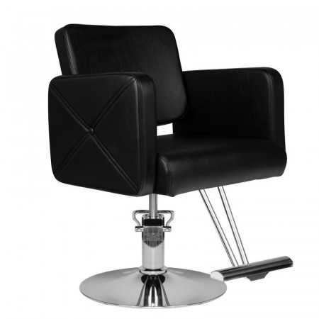 FAUTEUIL DE COIFFURE BRESCIA NOIR