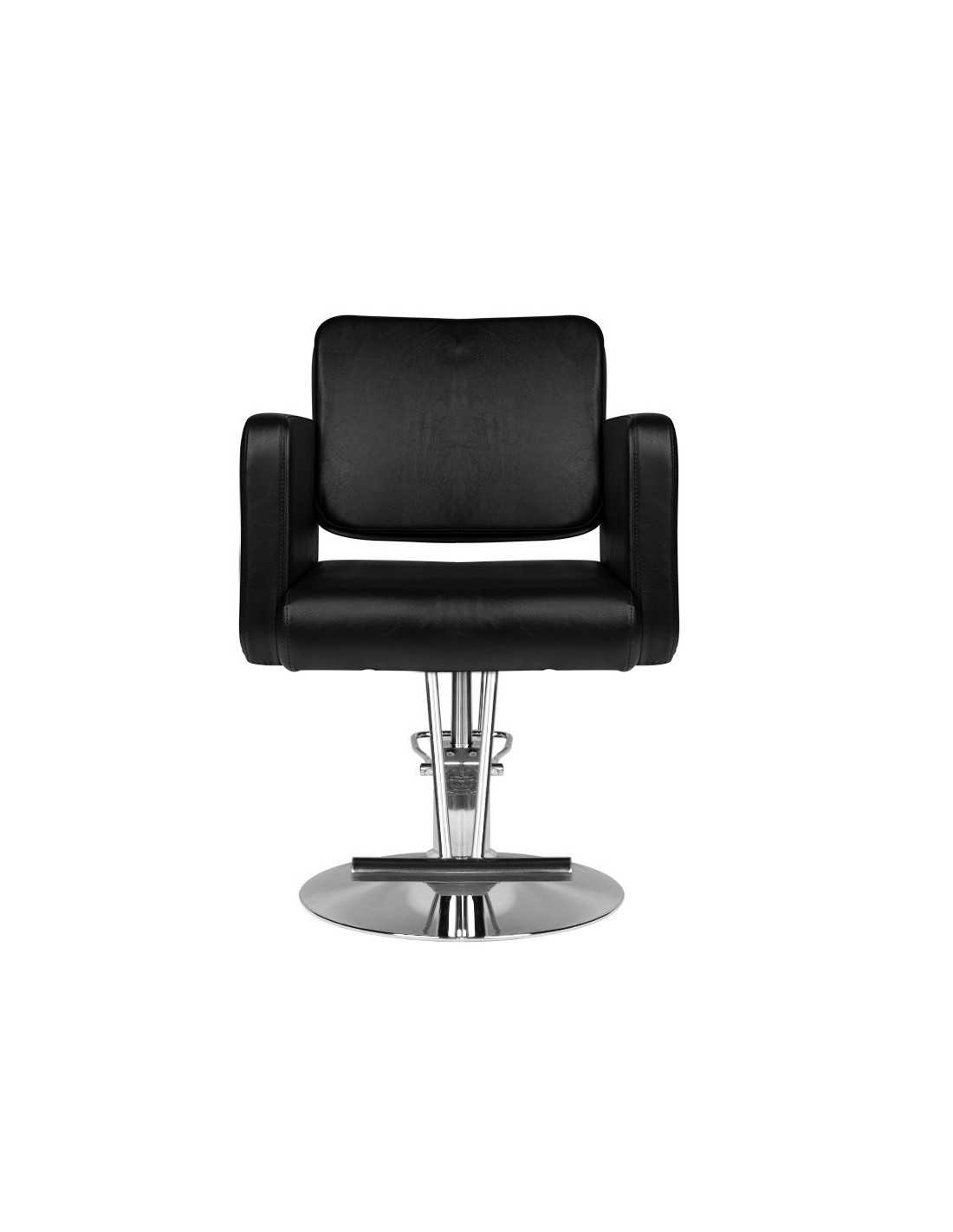 Brescia black hairdressing chair {attributes}
