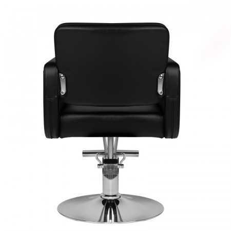 Fauteuil de coiffure brescia noir 