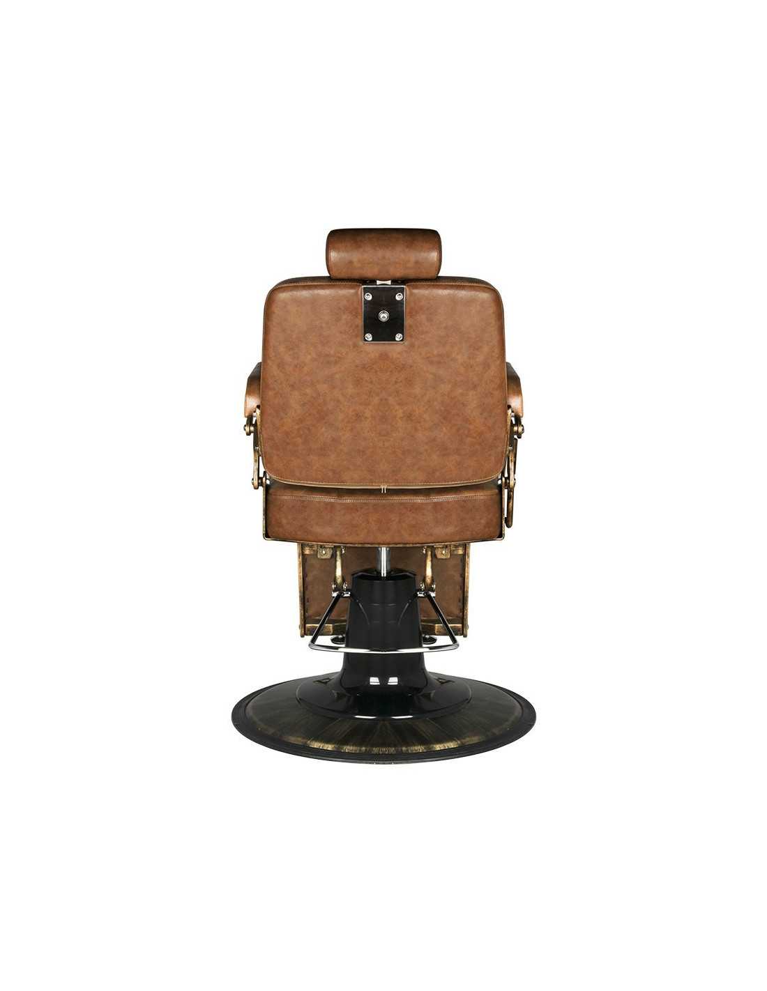 Poltrona da barbiere BOSS Cuoio Antico – Pelle antica e eleganza vintage