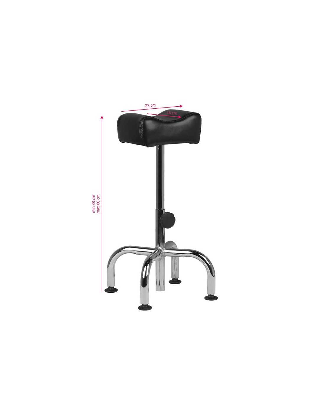 Pedicure accessories 126777 PODNÓŻEK DO PEDICURE AM-5012C CZARNY