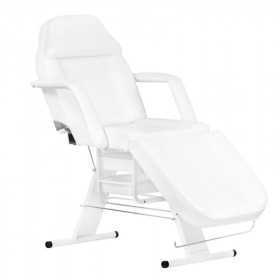 Fauteuils esthétiques 100712 Fauteuil esthétique blanc avec bac de rangement a202