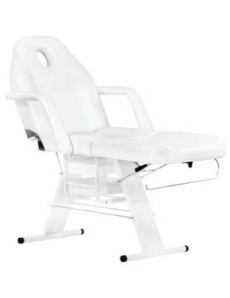 Witte esthetische fauteuil met opbergdoos a202