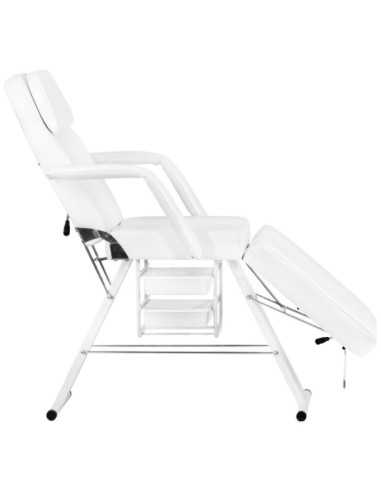 Massagetafel 100712 WIT AESTHETIC STOEL MET OPBERGBAK A202