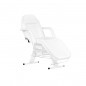 Weißer ästhetischer Sessel mit Aufbewahrungsbox a202
