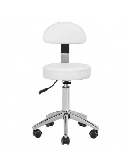 COSMETIC STOOL AM-304 WHITE