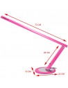 Manicure table slim 20w pink 