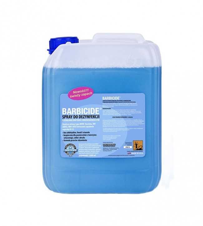 Barbicide spray désinfectant toutes surfaces, aromatique - recharge 5 l