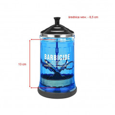 Barbicidna steklena posoda za dezinfekcijo 750 ml 