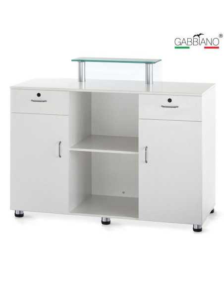 Balcão de recepção ada branco