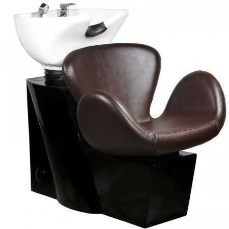 Lavatório para shampoo Amsterdam marrom