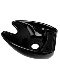 SCHWARZES Waschbecken Gabbiano  2