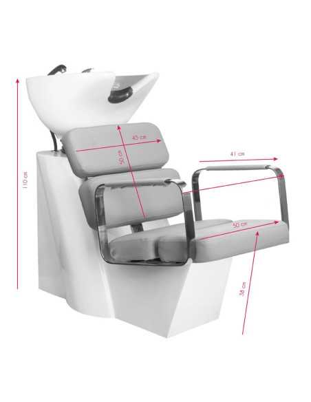 Gray porto shampoo tray 