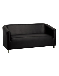 Black bakea waiting room sofa 