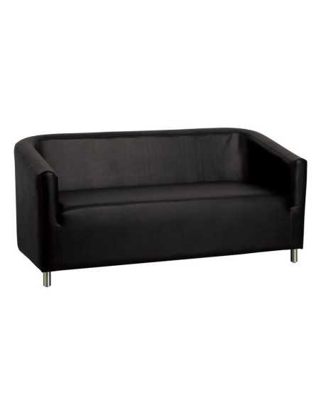 Black bakea waiting room sofa 