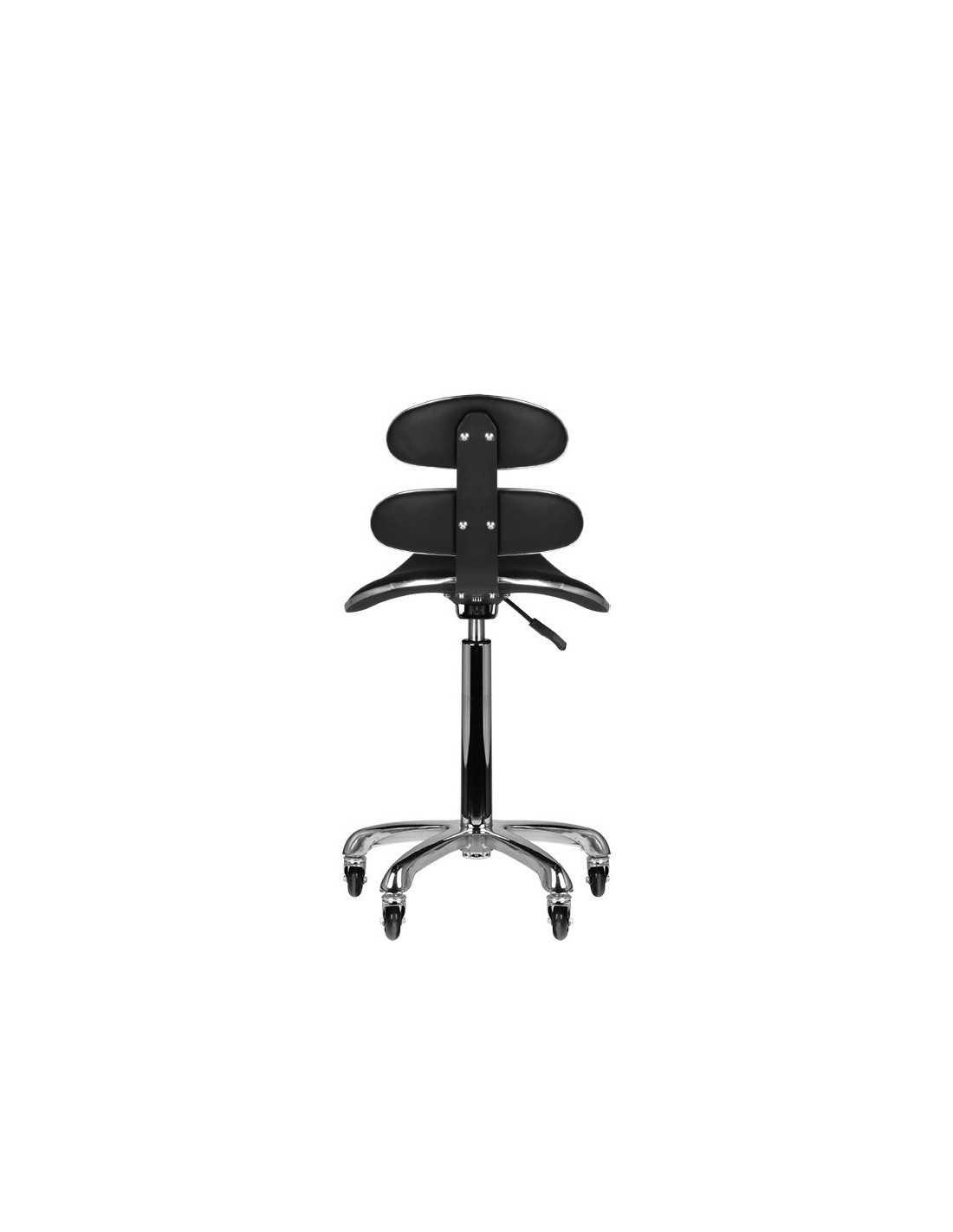  Tabouret à roulettes SPEED AM-880 NOIR HAUT