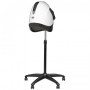 Casque seche cheveux sur pied dx-w blanc 