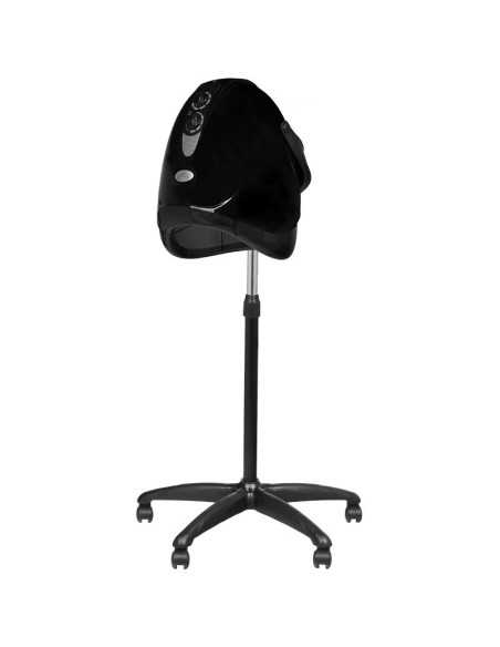 Capacete secador de cabelo no braço dx-w preto 